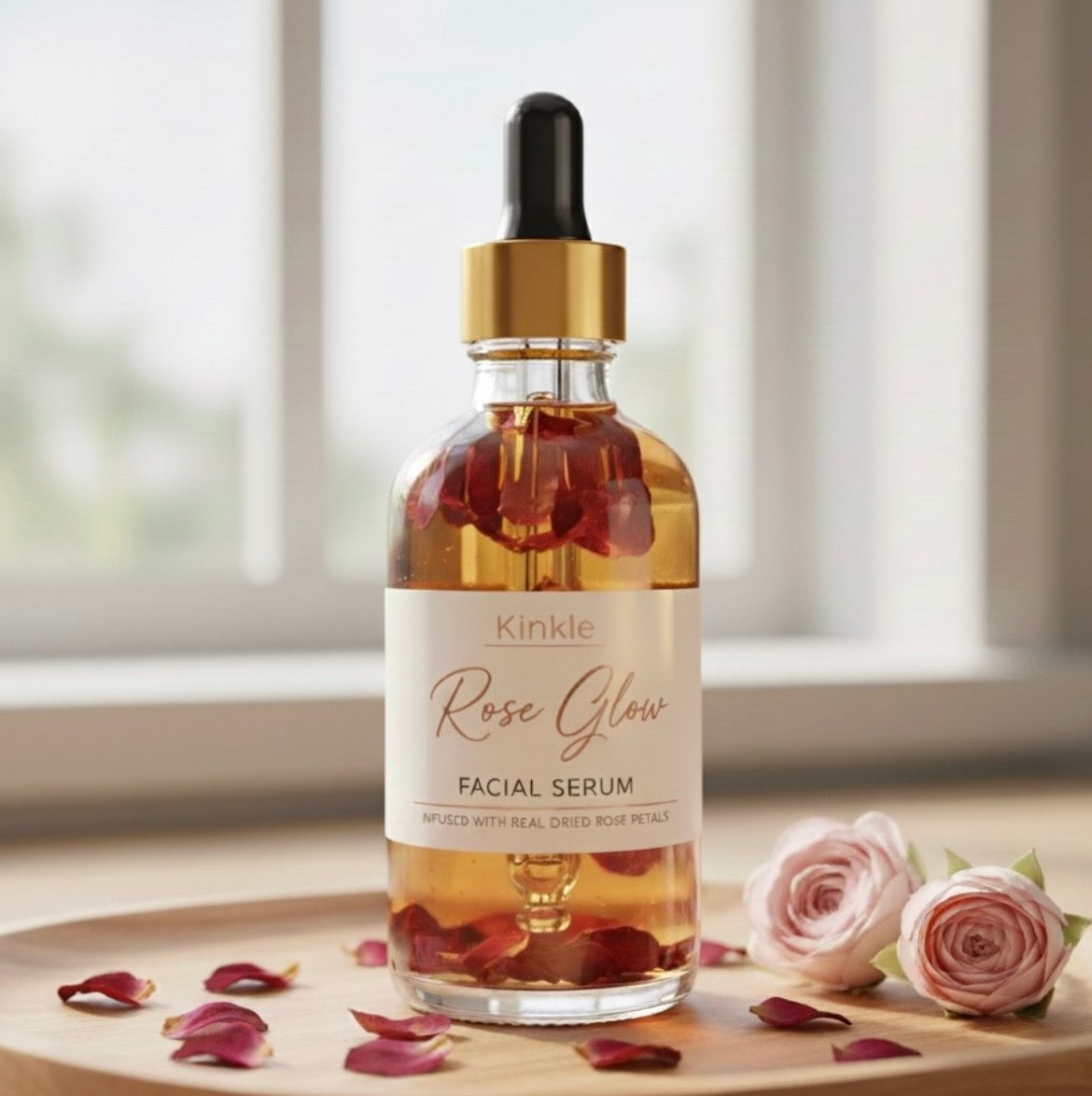 Rose Glow Facial Serum 2oz ✨